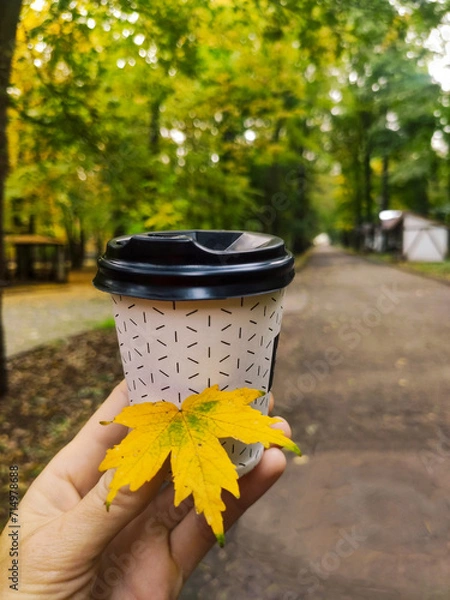 Obraz leaves in hand