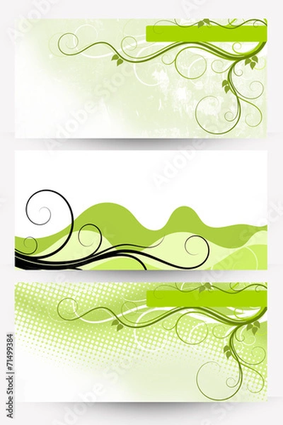 Obraz abstract banners