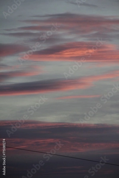 Obraz time lapse sunset