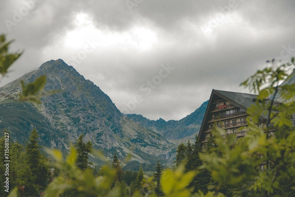 Obraz House in the mountains