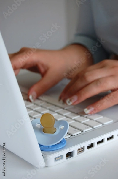 Fototapeta Working Mother