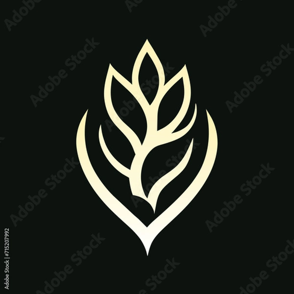 Fototapeta tree logo design vector