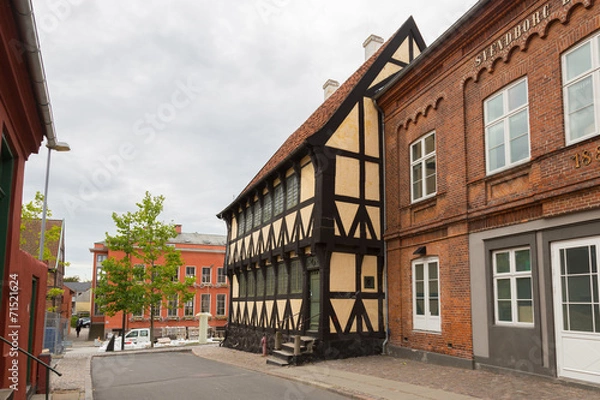 Obraz Svendborg Fachwerk