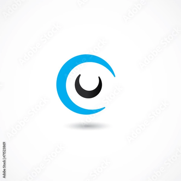 Obraz eye icon vector