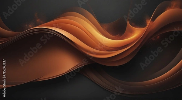 Fototapeta Waveform Whispers - Abstract Symphony of Dynamic Background

