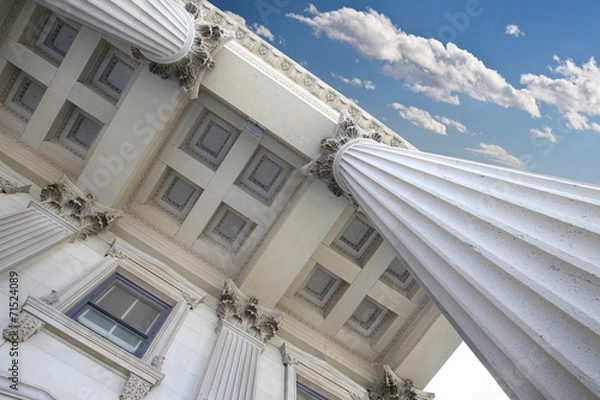 Obraz Kolumny prawne