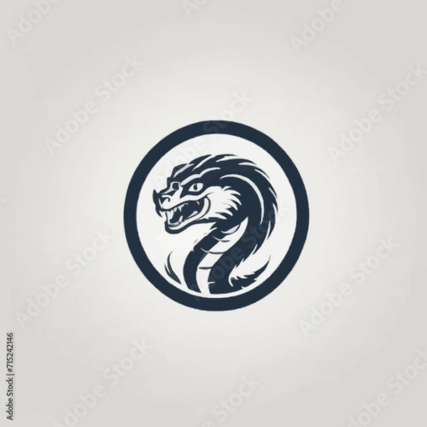 Obraz Snake Logo EPS format very cool design