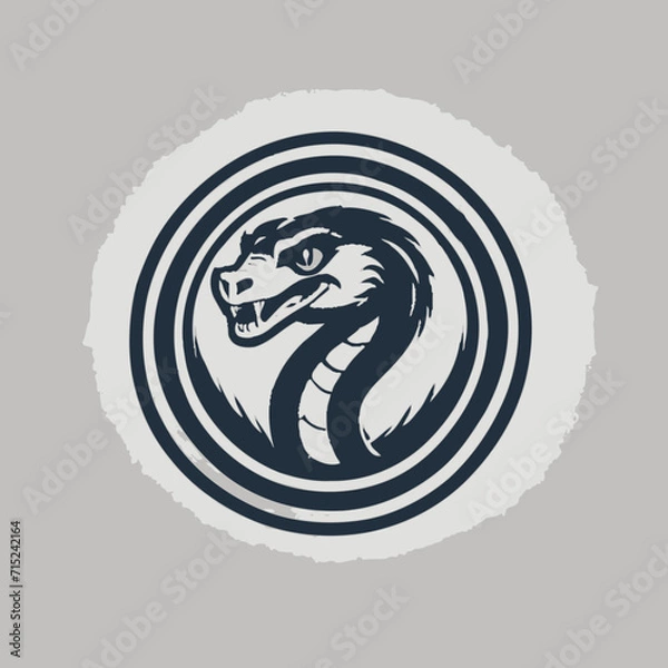 Obraz Snake Logo EPS format very cool design