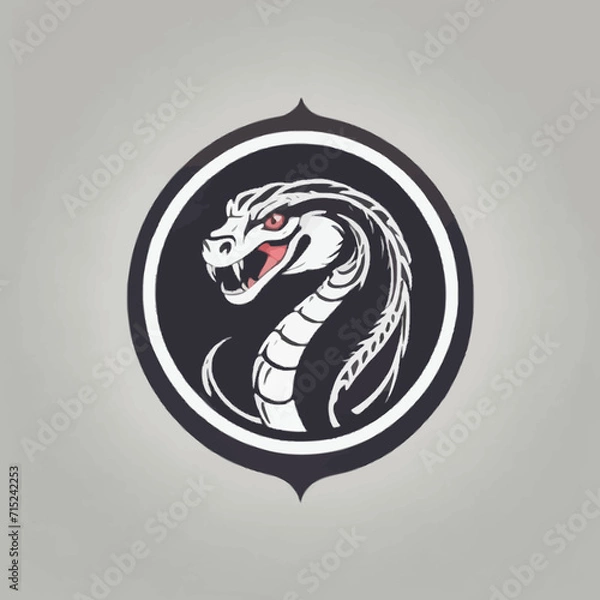 Obraz Snake Logo EPS format very cool design