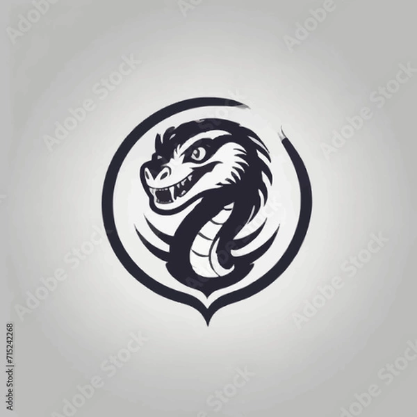 Obraz Snake Logo EPS format very cool design