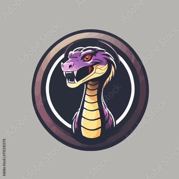 Obraz Snake Logo EPS format very cool design