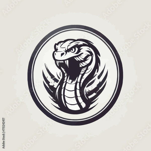 Obraz Snake Logo EPS format very cool design