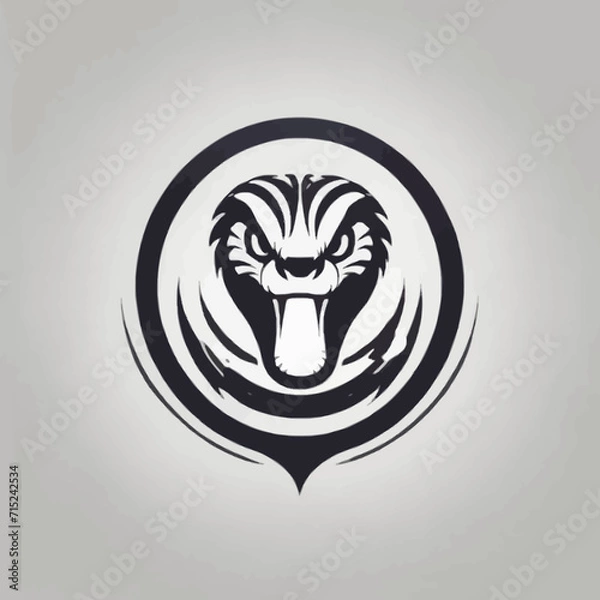 Fototapeta Snake Logo EPS format very cool design