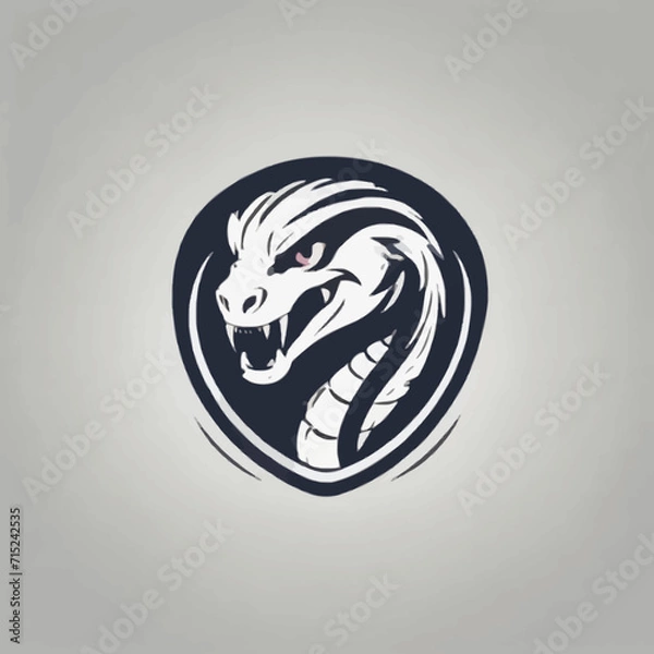 Fototapeta Snake Logo EPS format very cool design