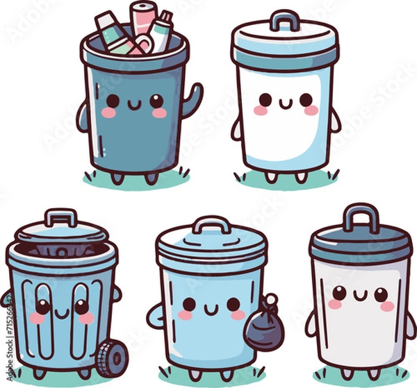 Obraz ゴミ箱