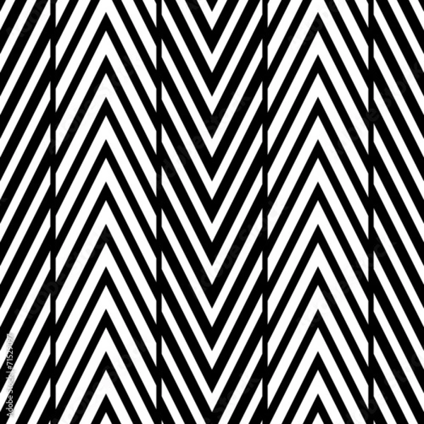 Fototapeta Abstract Herringbone Illusion Vector Seamless Pattern