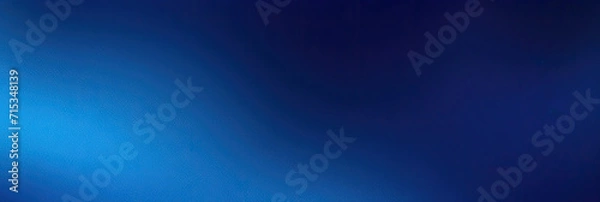 Fototapeta Black dark azure cobalt sapphire blue abstract background. Color gradient. Geometric shape. Wave, wavy curved line. Rough grunge grain noise. Light neon metallic shine shimmer bright. Design.