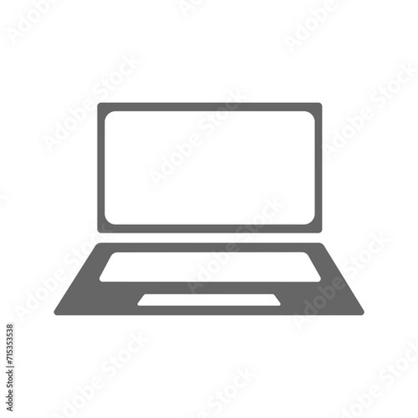 Obraz laptop icon design vector template