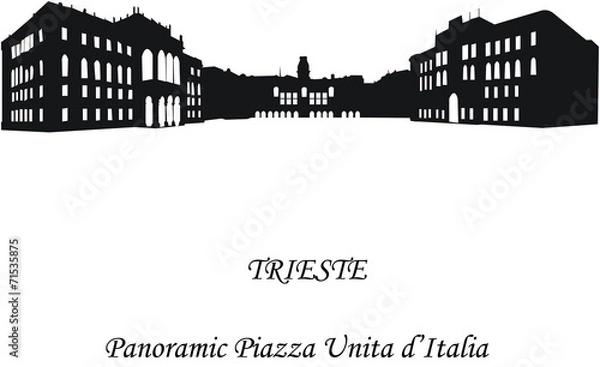 Obraz Piazza Unita d'Italia TRIESTE
