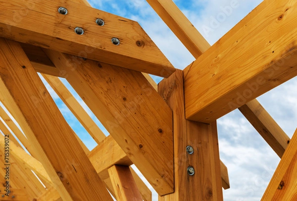 Obraz Menuiserie pour charpentes