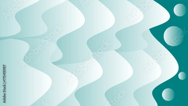 Obraz Abstract wave background suitable for desktop wallpaper and so on