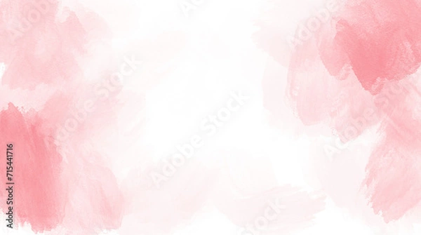 Fototapeta pink watercolor texture background pink watercolor texture background Space for letters or various messages.
