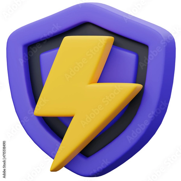 Fototapeta 3D UI game asset set, vector button GUI interface design elements, mobile video app icon menu kit. 