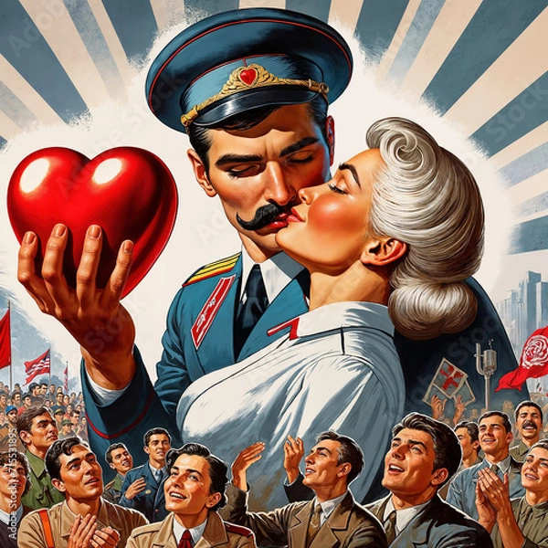 Obraz Valentine propaganda - 13