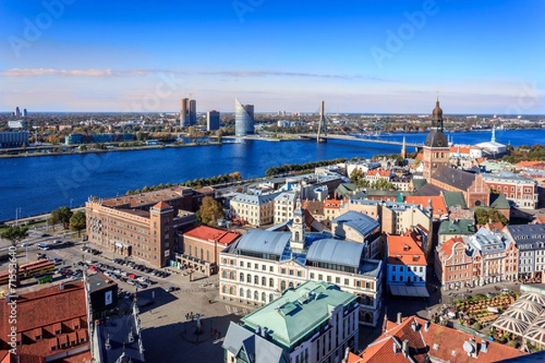 Obraz Riga downtown view