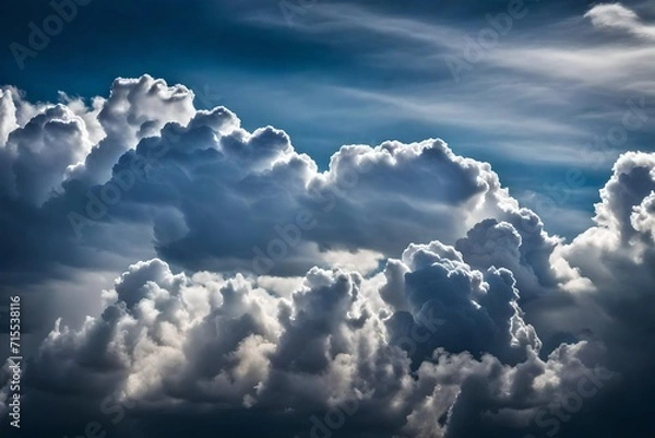 Obraz sky and clouds Generated Ai