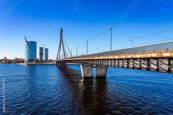 Obraz Riga Vansu tilts