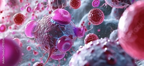 Fototapeta 3d Rendering Of Gram Negative Coccus Bacteria