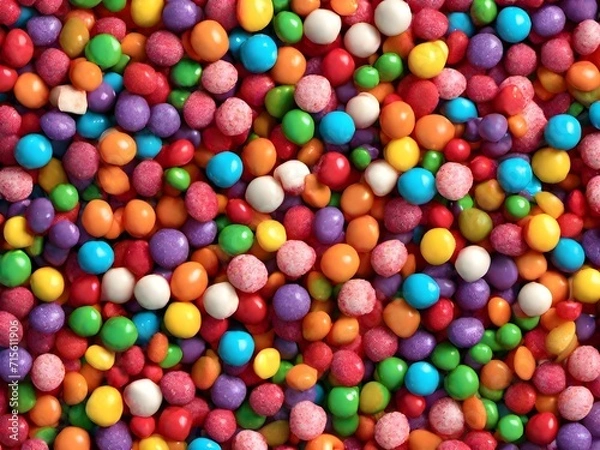 Obraz Candy Pattern Background Very Cool