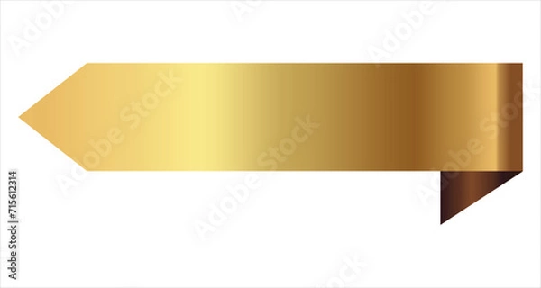 Fototapeta Silk 3d ribbon banners vector set isolated. illustration of red ribbon collection for decoration swirl