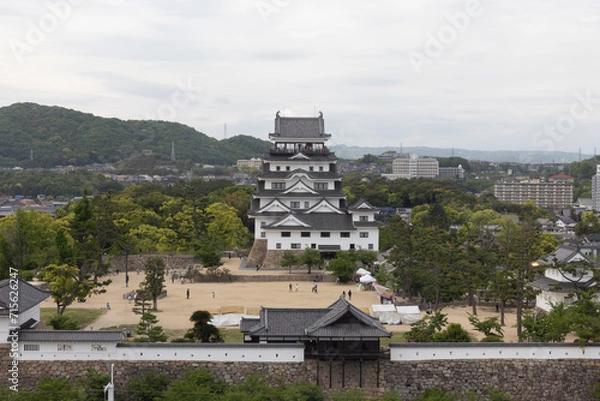 Obraz 福山城 昼景(広島県福山市)