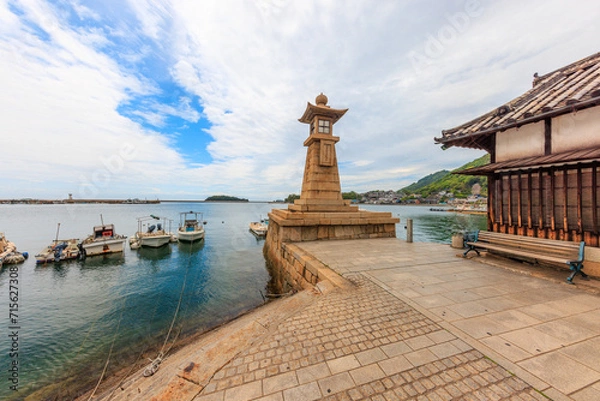 Obraz 鞆の浦 常夜燈（広島券福山市）