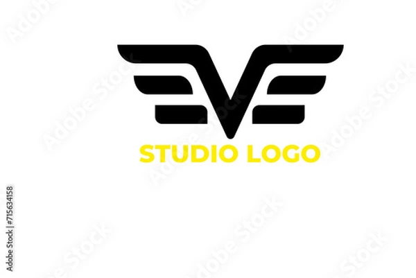 Obraz Creative Studio   Logo Design, Artistic   Logo, Studio Visionary Symbol
