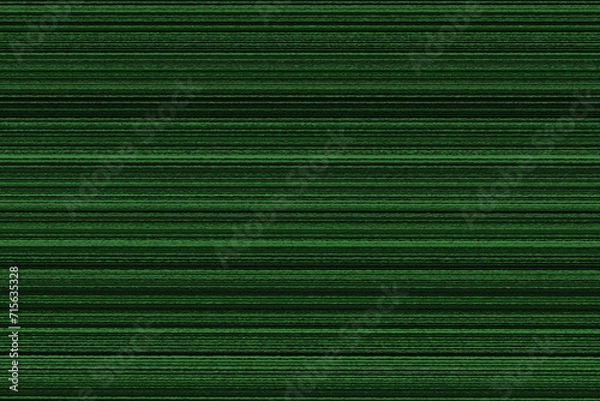 Fototapeta 3D Textured background made of abstract green horizontal lines of different shades