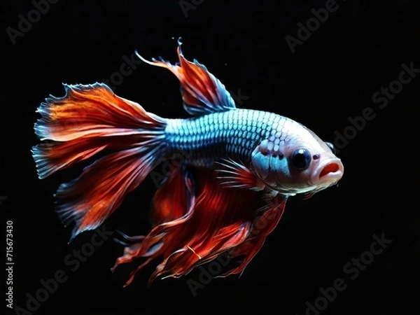 Obraz siamese fighting fish
