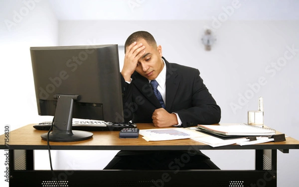 Obraz Stress And Still Working