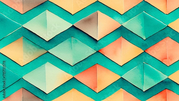 Obraz geometric background