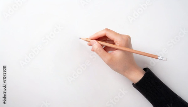 Obraz ペンを持つ手