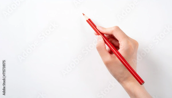Obraz ペンを持つ手