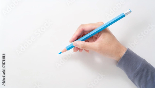 Obraz ペンを持つ手
