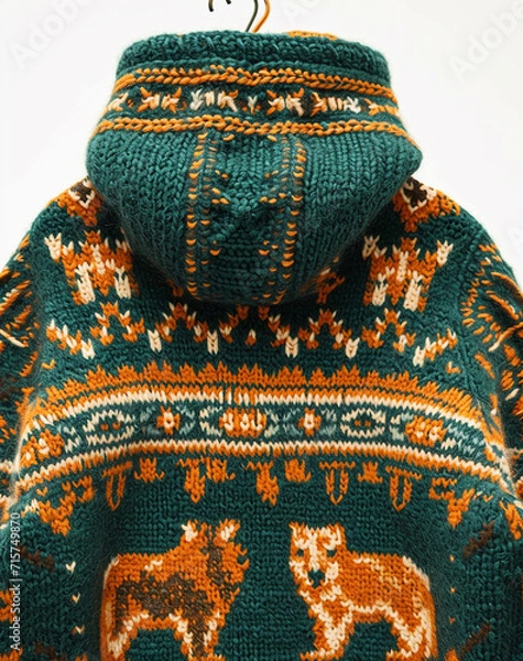 Obraz Strickmode, Strickware, Strickjacken, Strickpullover, Strickwesten, Strickmuster