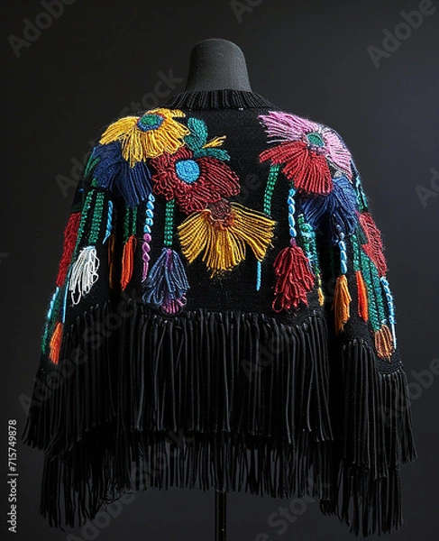 Obraz Strickmode, Strickware, Strickjacken, Strickpullover, Strickwesten, Strickmuster