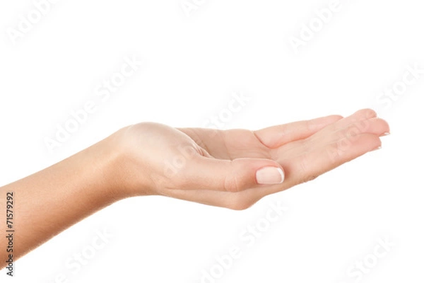 Obraz Holding something invisible