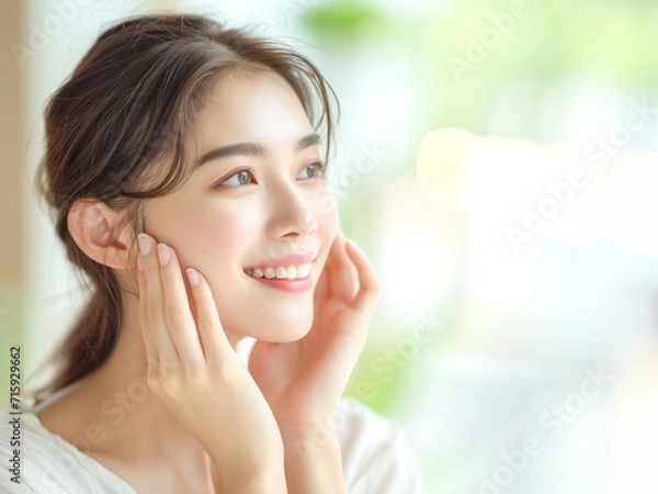 Obraz 若い女性のビューティーイメージ
