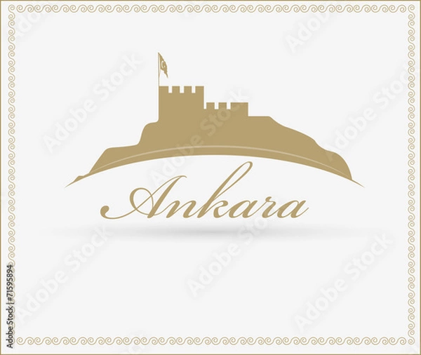Obraz ankara kalesi