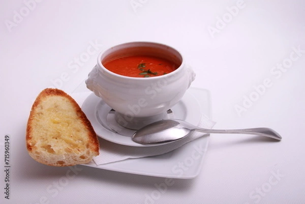 Fototapeta Tomaten-Suppe